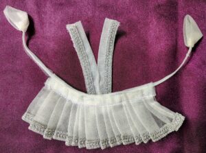 White Net Laddu Gopal Dress